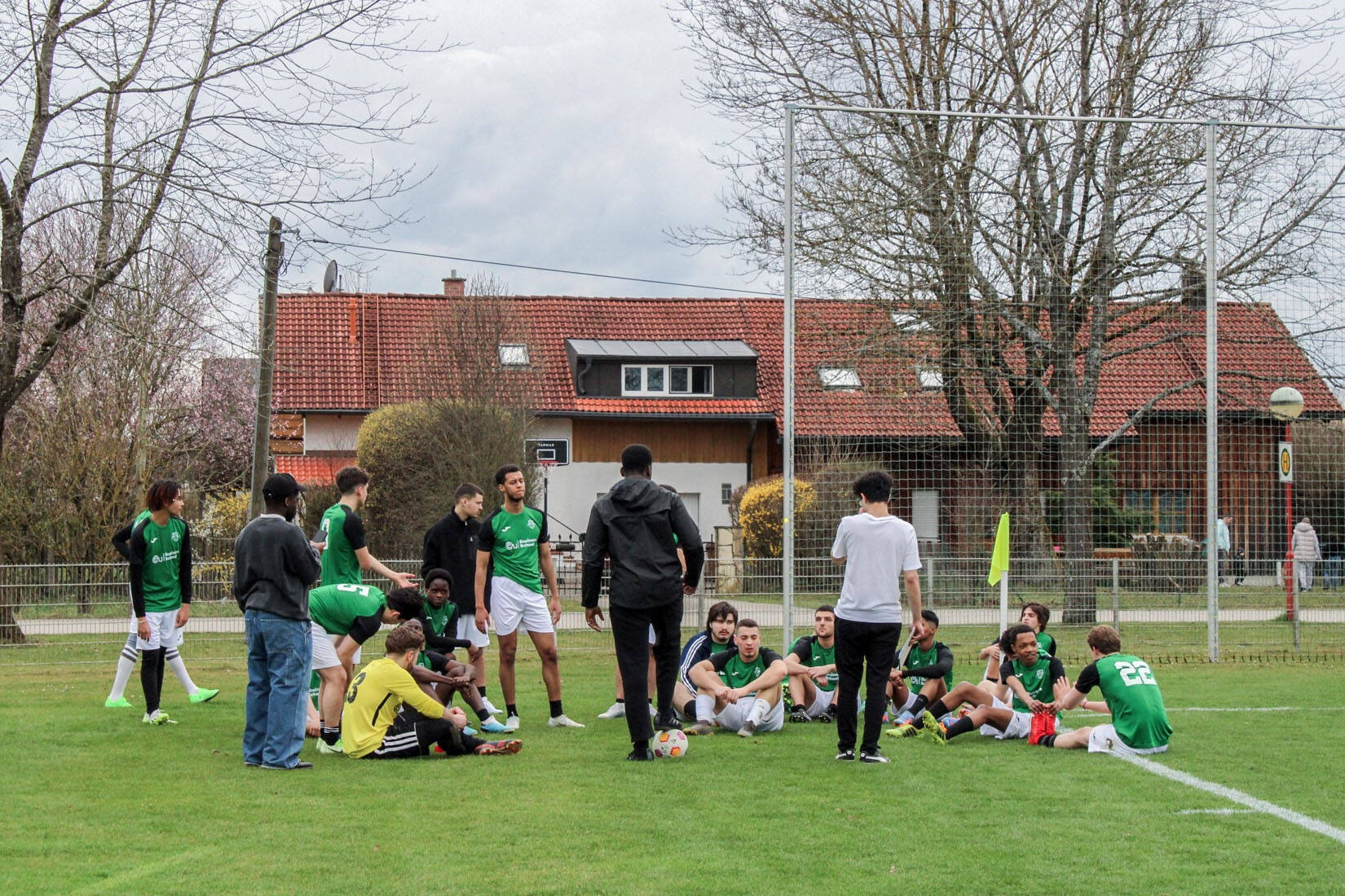 Football practice