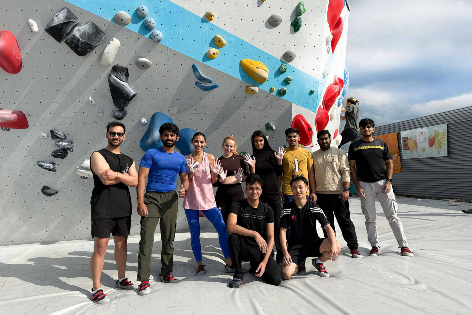 Climbing crew