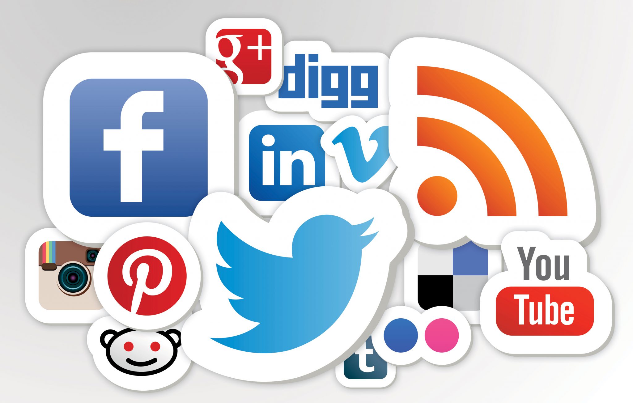 Social platforms graphic